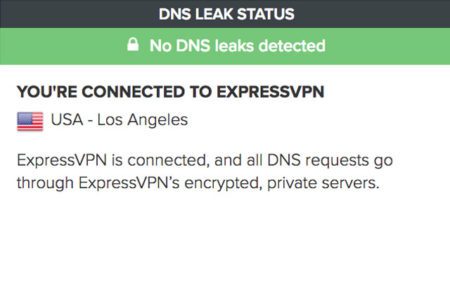Test for DNS leaks