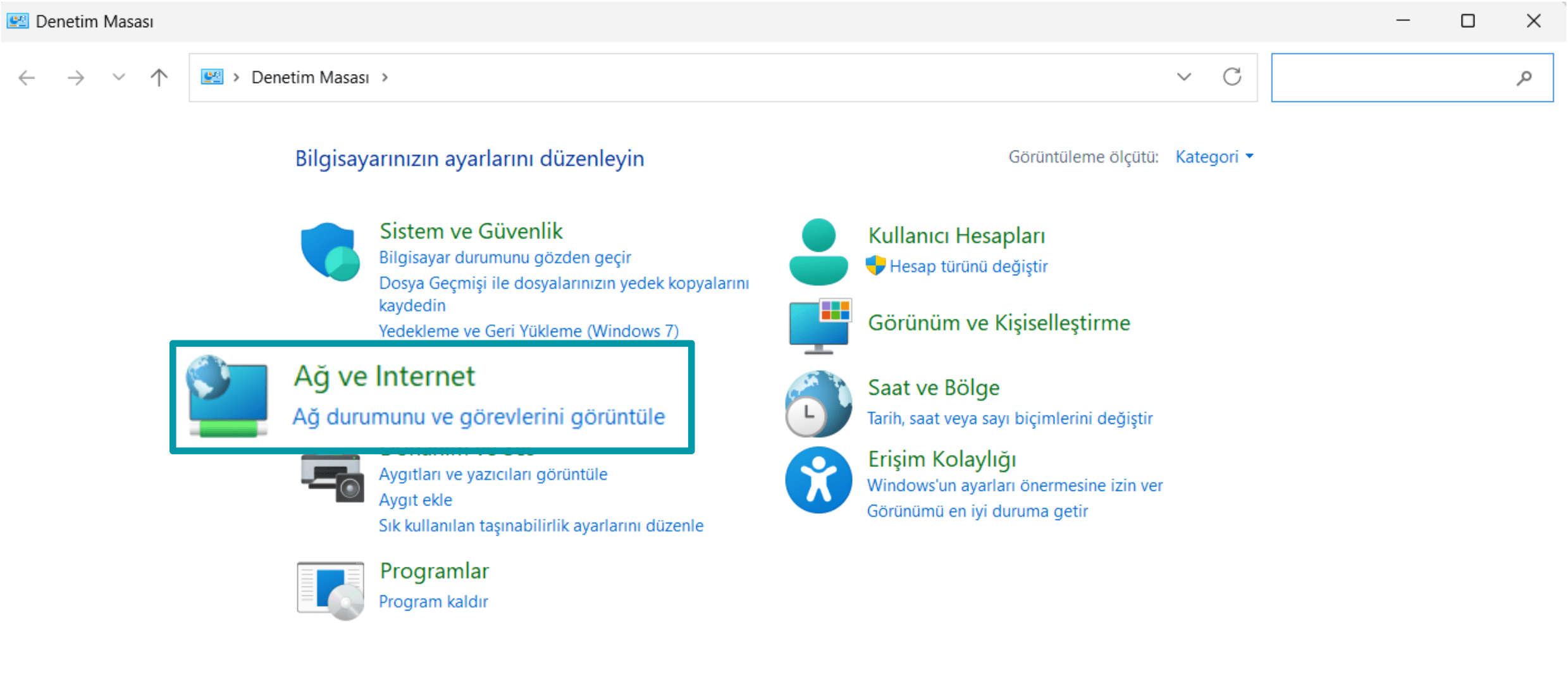 Click Network And Internet Tr