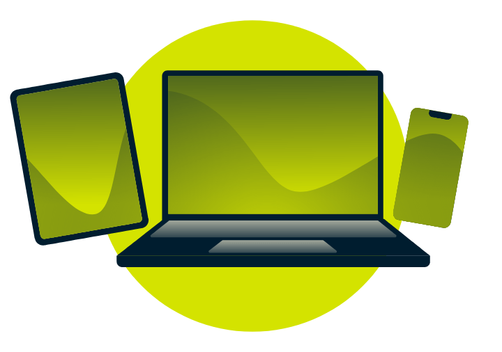 Diversos dispositivos con el logotipo de Call of Duty: Warzone.