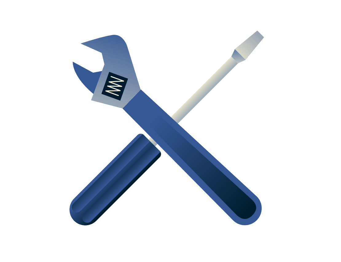 מפתח ברגים.