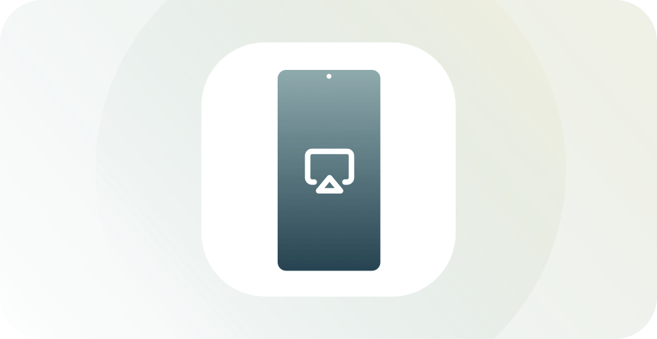 Mirroring ou Casting sur un téléviseur avec VPN.