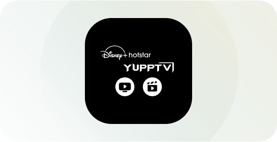 לוגואים של שירות סטרימינג הודי