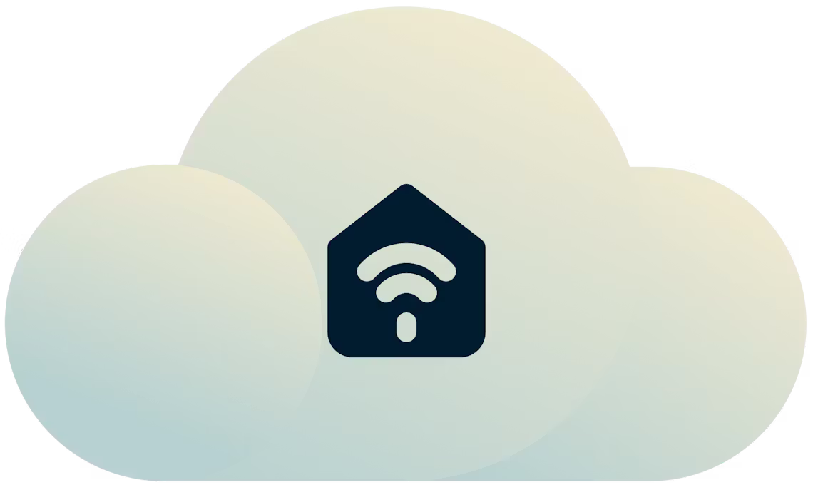 Nuage représentant le cloud dont dépendent l'internet des objets (IOT) et les objets connectés.
