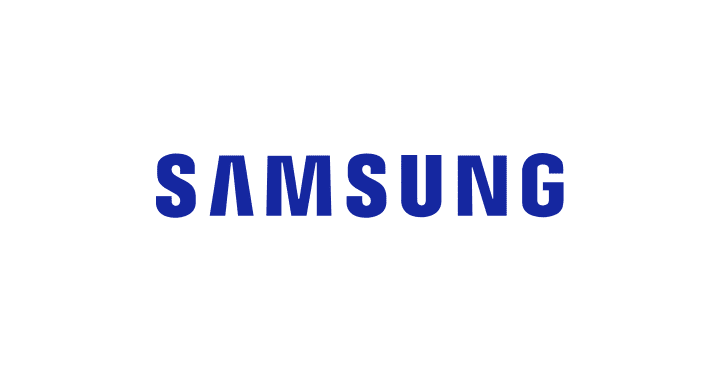Samsungin logo.