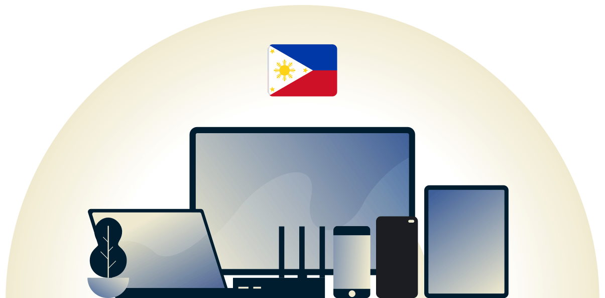 Philippines VPN protecting a variety of devices.