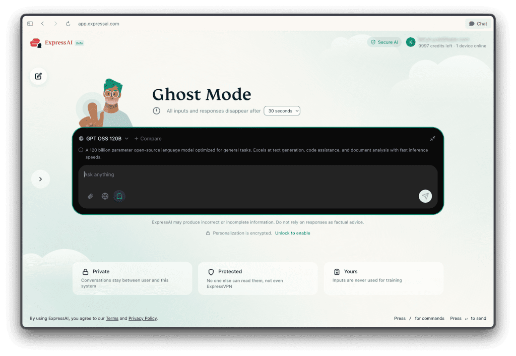 Expressai Ghost Mode