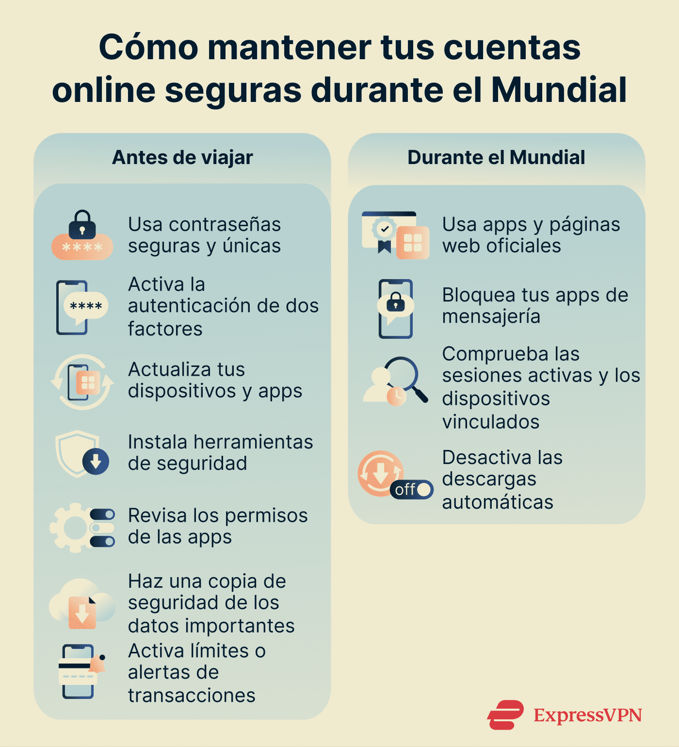 How to keep your online accounts safe before and during the World Cup.