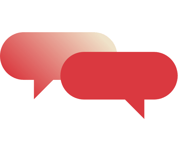 Pratbubblor för support dygnet runt.