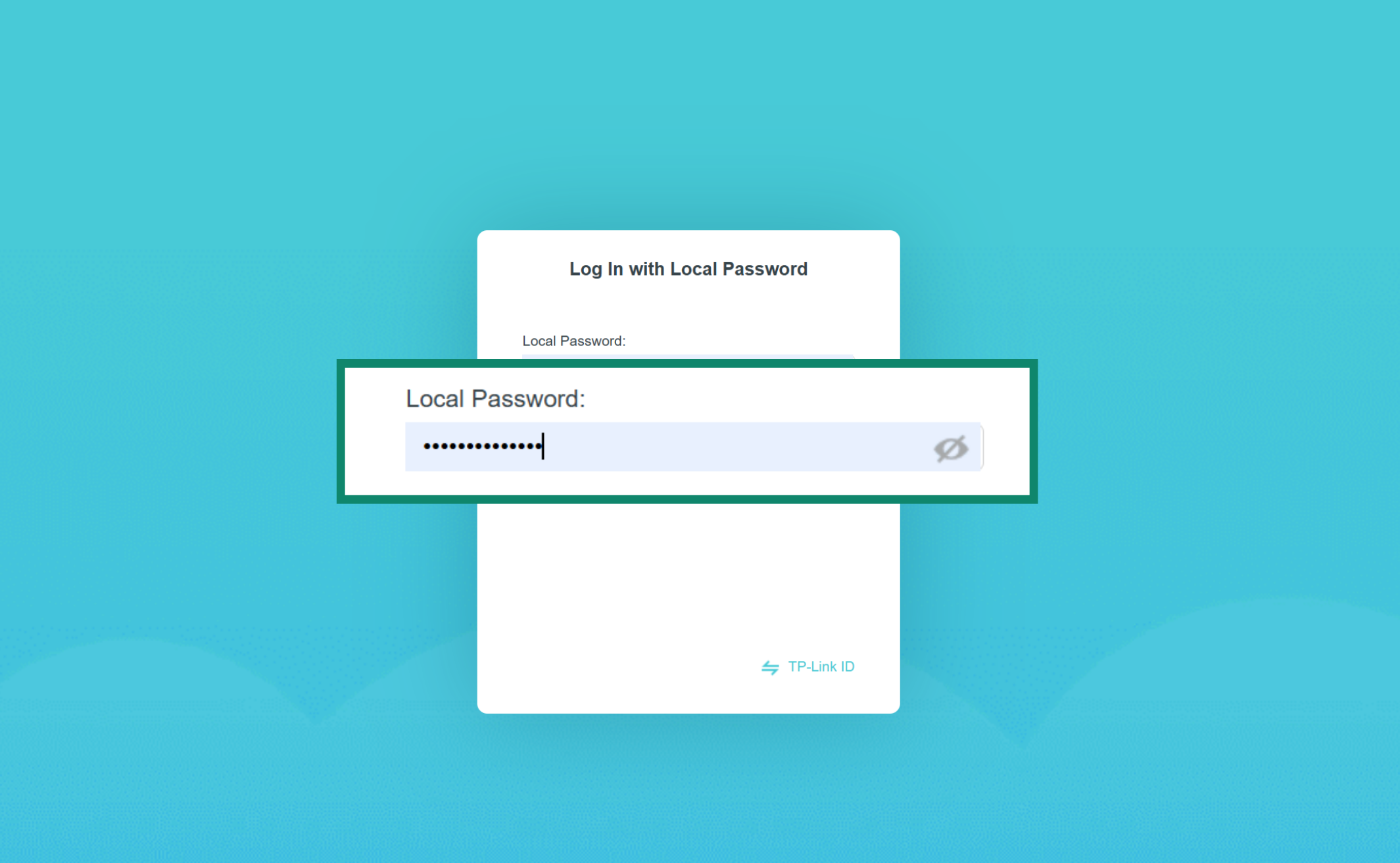 Input your router admin login and password to access its settings.