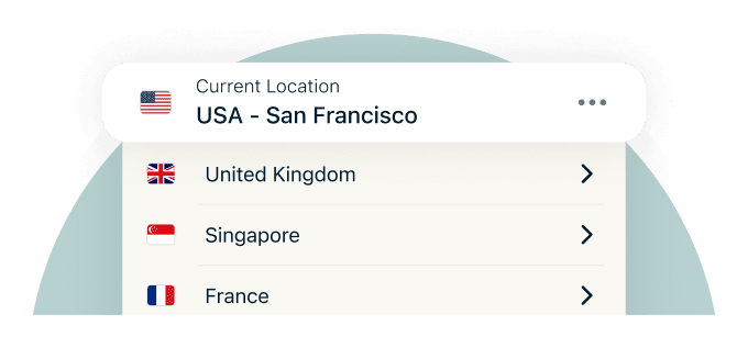 Vær hvor som helst jordklode med lokasjonsmarkør.