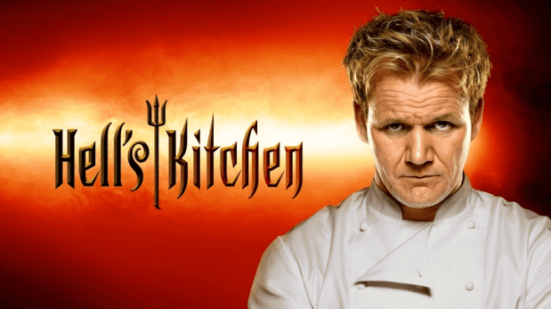 اللوحة التعريفية لبرنامج Hell's Kitchen