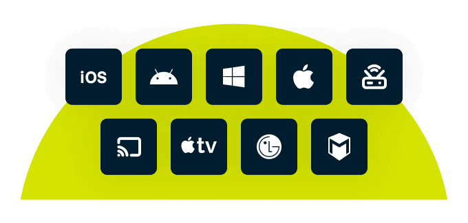 Hvitt flagg på en øy.