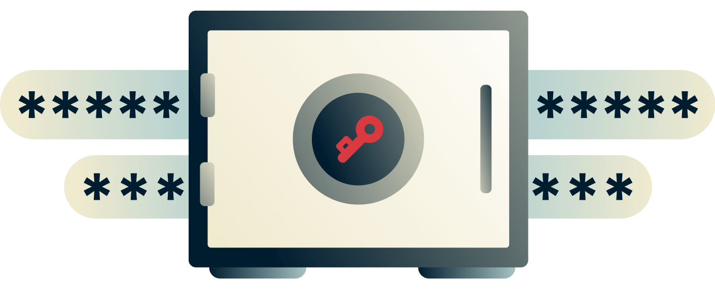 Menedżer haseł jest jak internetowy sejf dla Twoich haseł.